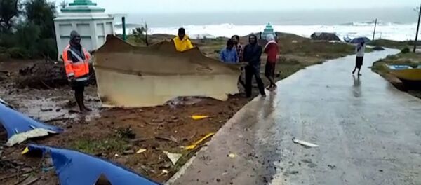 Мощный тайфун Фани обрушился на Индию - Sputnik Латвия