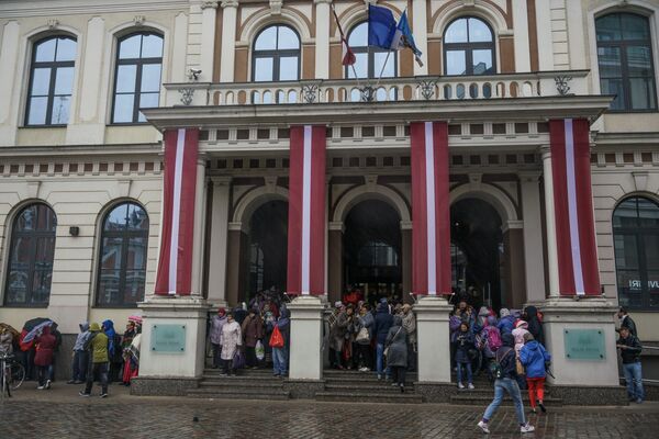 Празднование годовщины восстановления независимости Латвийской Республики в Риге - Sputnik Латвия