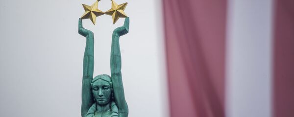 Празднование годовщины восстановления независимости Латвийской Республики в Риге  Празднование годовщины восстановления независимости Латвийской Республики в Риге  - Sputnik Latvija