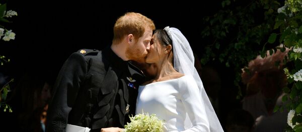 Принц Гарри и Меган Маркл - Sputnik Латвия