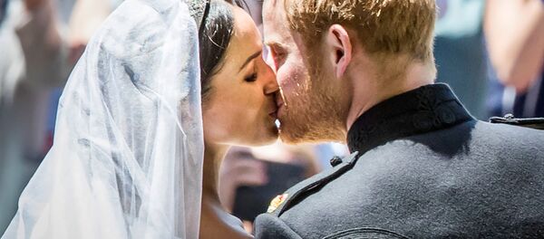 Меган Маркл и Принц Гарри - Sputnik Латвия