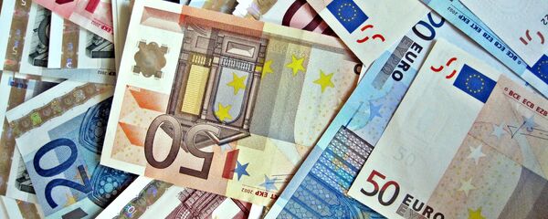 Eiro banknotes. Foto no arhīva Eiro banknotes. Foto no arhīva - Sputnik Latvija