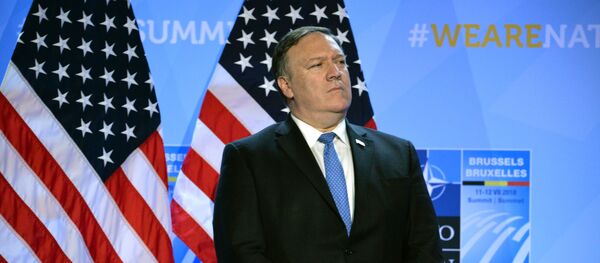 Госсекретарь США Майк Помпео Госсекретарь США Майк Помпео - Sputnik Latvija