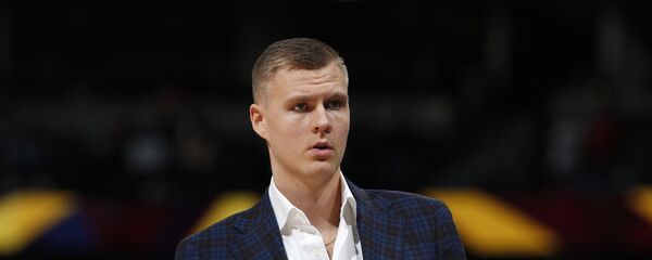 Баскетболист Кристапс Порзингис Баскетболист Кристапс Порзингис - Sputnik Латвия