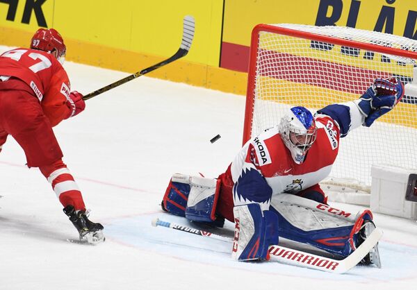Без шансов: Россия обыграла Чехию на чемпионате мира по хоккею - Sputnik Латвия