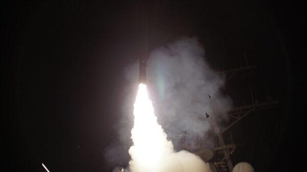 Пуск американской управляемой ракеты Tomahawk - Sputnik Latvija