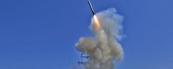 Пуск американской управляемой ракеты Tomahawk Пуск американской управляемой ракеты Tomahawk - Sputnik Latvija