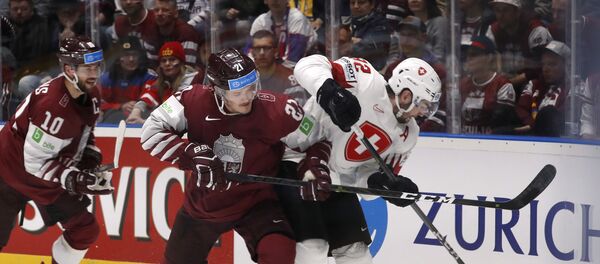 Хоккей. Чемпионат мира. Матч Швейцария - Латвия - Sputnik Latvija