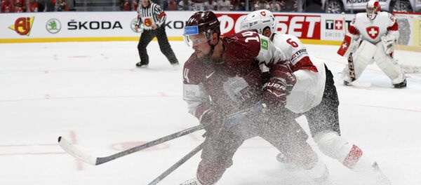 Хоккей. Чемпионат мира. Матч Швейцария - Латвия - Sputnik Латвия
