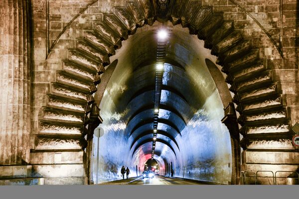 Тоннель замка Буда (Будайская крепость) в Будапеште - Sputnik Латвия