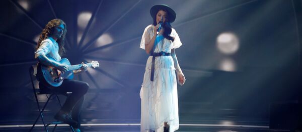 Латвийская группа Carousel во время генеральной репетиции перед вторым полуфиналом Евровидение-2019 - Sputnik Латвия