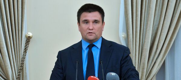 Министр иностранных дел Украины Павел Климкин Министр иностранных дел Украины Павел Климкин - Sputnik Latvija