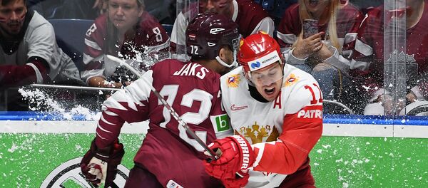 Хоккей. Чемпионат мира. Матч Латвия - Россия - Sputnik Латвия