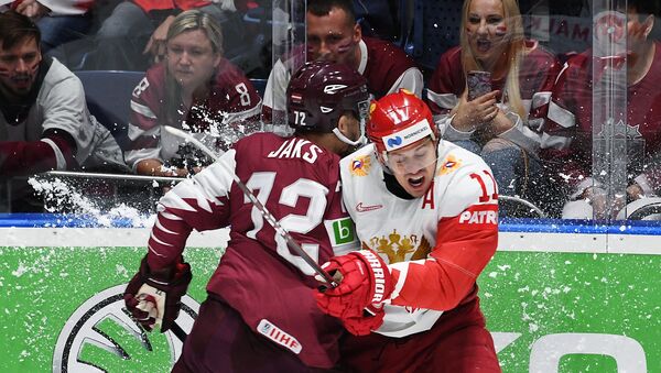Хоккей. Чемпионат мира. Матч Латвия - Россия - Sputnik Латвия