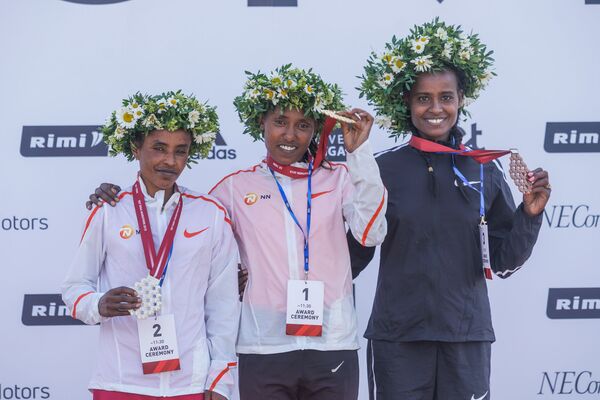 Рижский марафон: Латвию легко обогнали Кения и Эфиопия - Sputnik Латвия