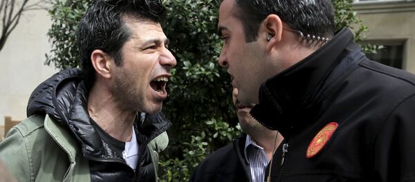 Инцидент с охранниками Эрдогана в Вашингтоне - Sputnik Латвия