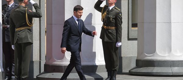 Инаугурация избранного президента Украины В. Зеленского - Sputnik Латвия