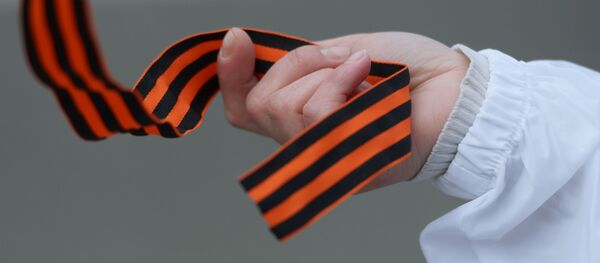 Георгиевская ленточка Георгиевская ленточка - Sputnik Latvija
