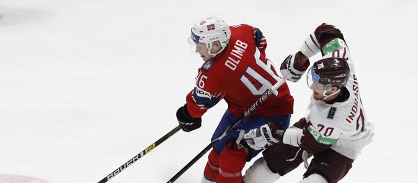 Матч Норвегия-Латвия чемпионата мира по хоккею Матч Норвегия-Латвия чемпионата мира по хоккею - Sputnik Латвия