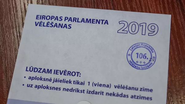 В Латвии началось голосование на выборах в Европарламент - Sputnik Латвия