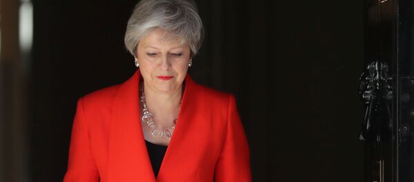 Премьер-министр Великобритании Тереза Мэй Премьер-министр Великобритании Тереза Мэй - Sputnik Latvija