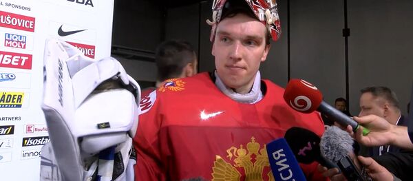 Игроки сборной России по хоккею прокомментировали матч с США Игроки сборной России по хоккею прокомментировали матч с США - Sputnik Latvija