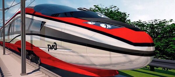 Концепт высокоскоростного поезда РЖД  - Sputnik Латвия