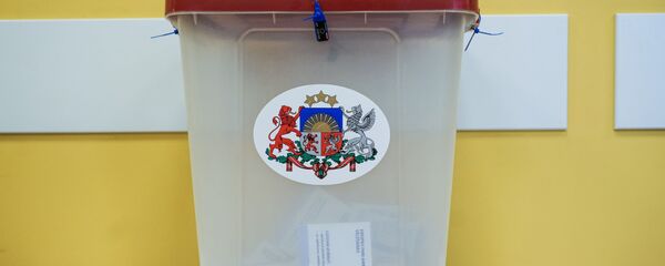 Голосование на выборах в Европарламент в Риге - Sputnik Latvija