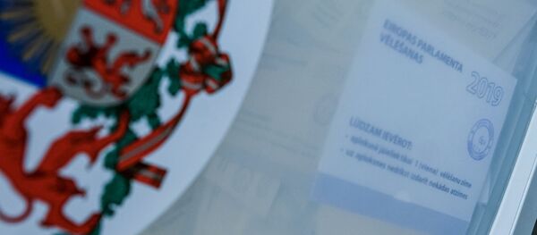 Голосование на выборах в Европарламент в Риге Голосование на выборах в Европарламент в Риге - Sputnik Latvija