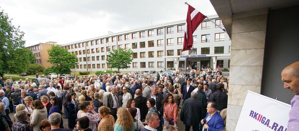 100-летие Рижского краснознаменного института инженеров гражданской авиации - Sputnik Латвия