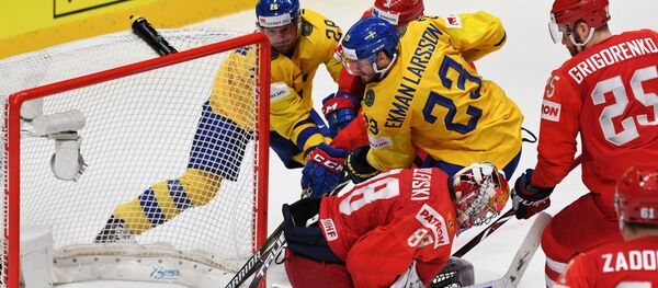 Хоккей. Чемпионат мира. Матч Швеция - Россия - Sputnik Латвия