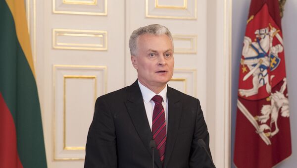 Избранный президент Литвы Гитанас Науседа - Sputnik Latvija