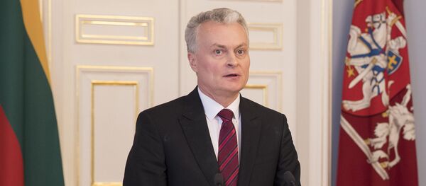 Избранный президент Литвы Гитанас Науседа Избранный президент Литвы Гитанас Науседа - Sputnik Latvija