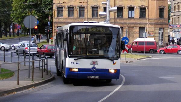 Автобус в Риге - Sputnik Латвия