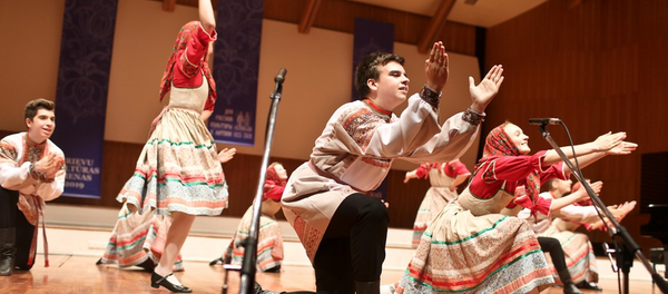 Открытие Дней русской культуры в Большой гильдии 23 мая 2019 года Открытие Дней русской культуры в Большой гильдии 23 мая 2019 года - Sputnik Латвия