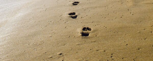 Следы на песке - Sputnik Latvija