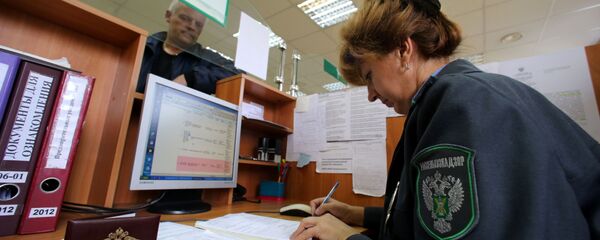 Работа Росcельхознадзора на таможне - Sputnik Латвия
