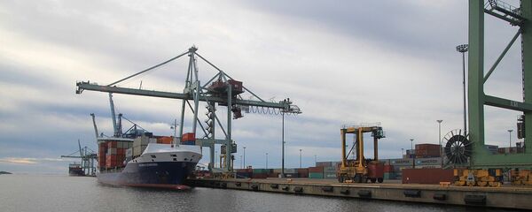 Порт Котка в Финляндии - Sputnik Латвия