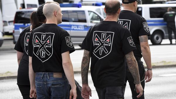 Неонацисты в Германии. Архивное фото - Sputnik Latvija
