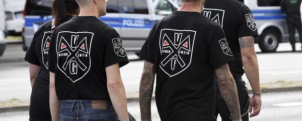 Неонацисты в Германии. Архивное фото - Sputnik Латвия