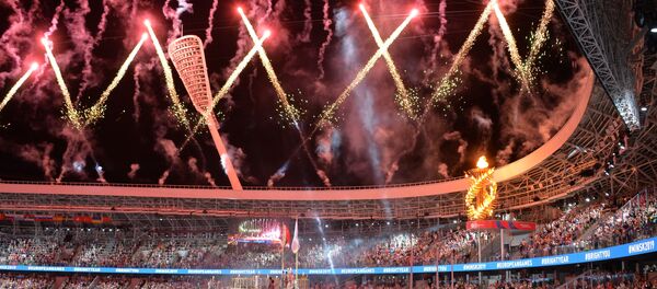Церемония открытия II Европейских игр - Sputnik Латвия