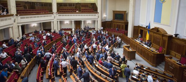 Заседание Верховной рады Украины Заседание Верховной рады Украины - Sputnik Latvija