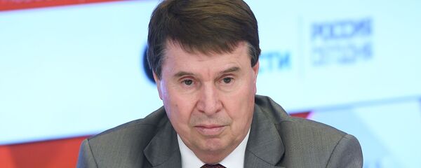 Член Совета Федерации Федерального Собрания РФ, член Комитета по международным делам Сергей Цеков - Sputnik Латвия