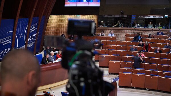 Сессия Парламентской ассамблеи Совета Европы - Sputnik Латвия