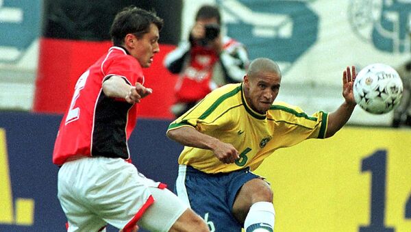 Футбольный матч Латвия - Бразилия, 26 июня 1999 года - Sputnik Латвия
