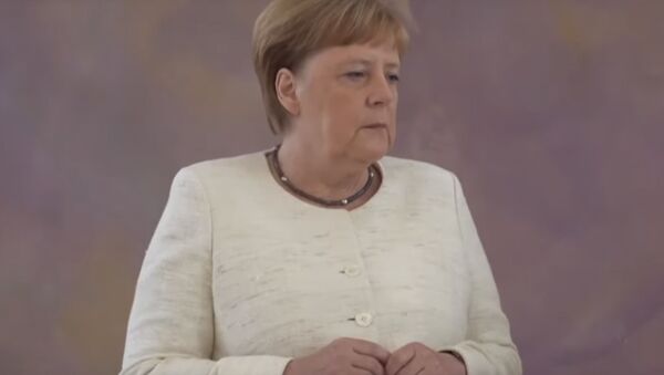 Меркель снова стало плохо на официальном мероприятии - Sputnik Латвия