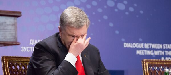 Встреча П. Порошенко с представителями бизнеса в Киеве Встреча П. Порошенко с представителями бизнеса в Киеве - Sputnik Latvija