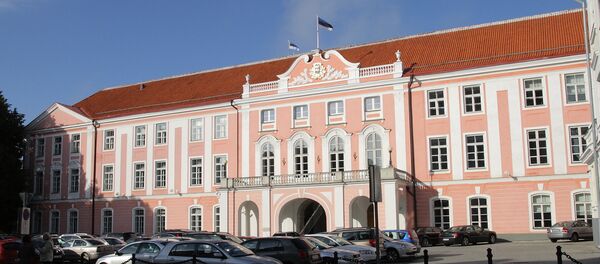 Riigikogu, здание правительства в Таллинне, Эстония - Sputnik Latvija