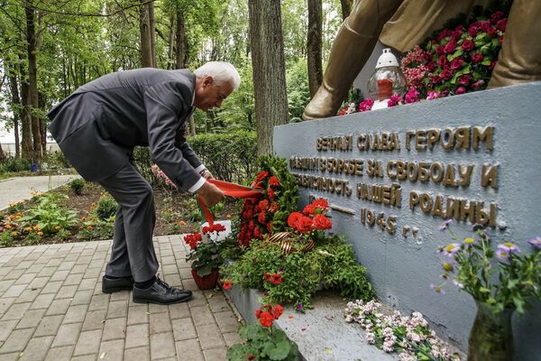 Общее прошлое не забыто: в Риге дали старт празднованию Дня независимости Беларуси - Sputnik Латвия