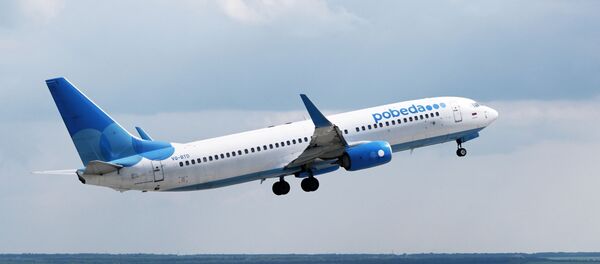 Самолет Boeing 737-800 авиакомпании Победа  - Sputnik Латвия